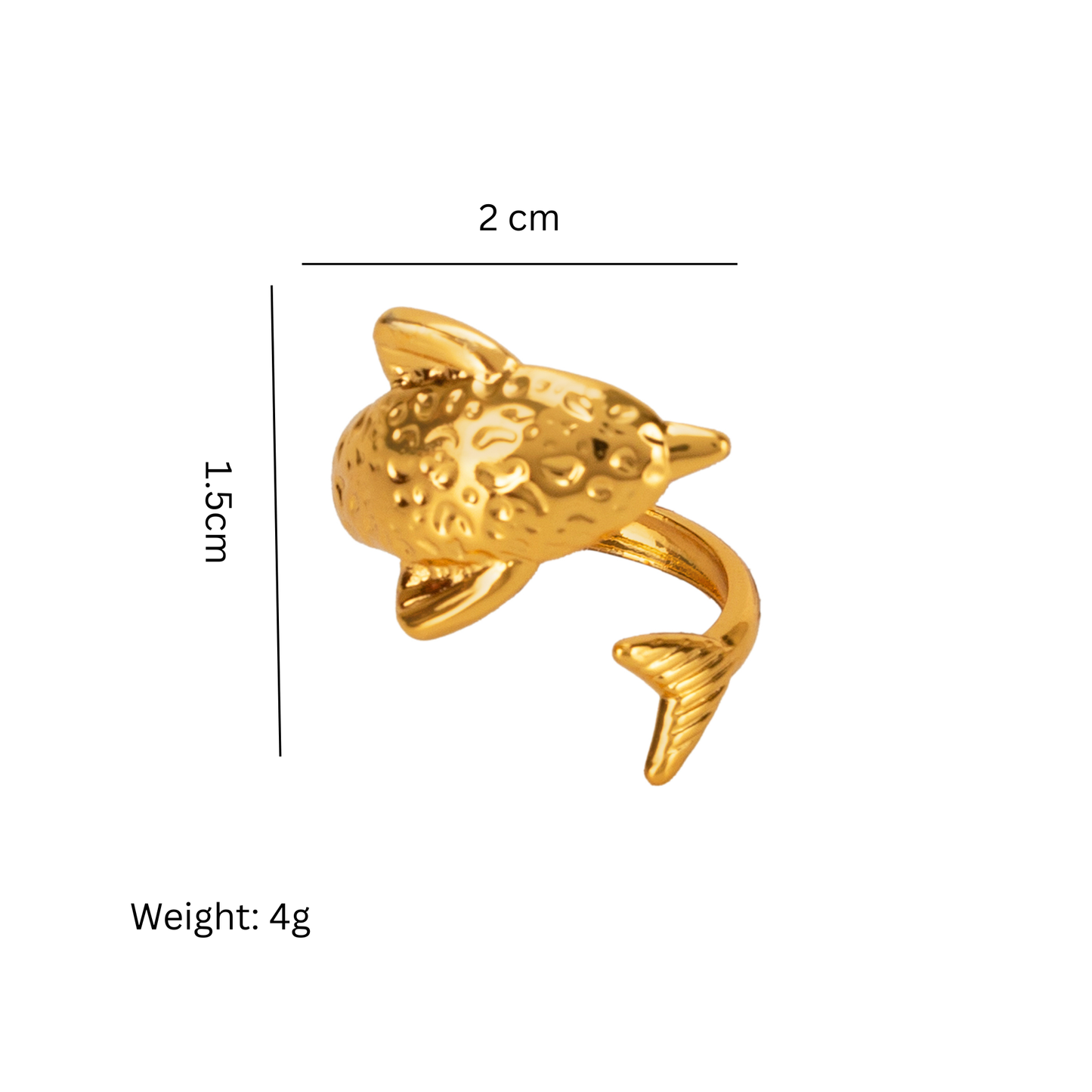 Dolphin Glide Ring