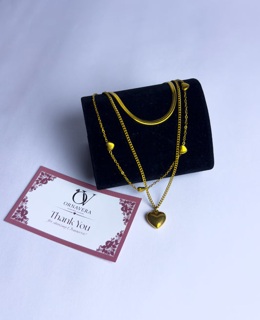 Quiet Heart Layered Necklace
