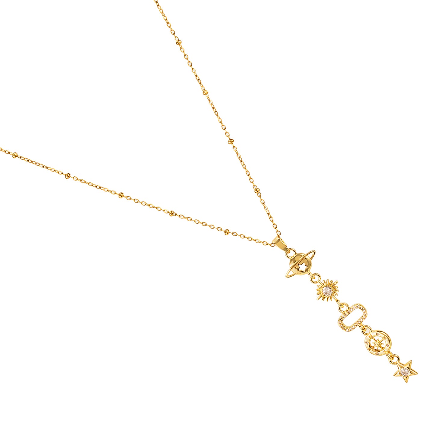 Galaxy Lariat Necklace