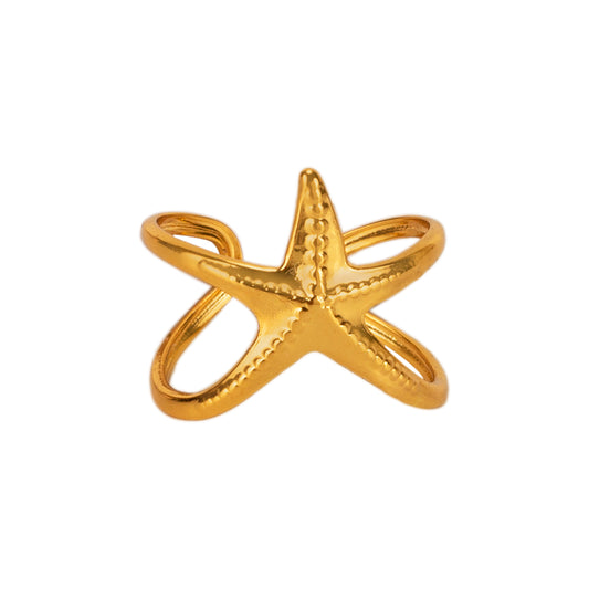 Golden Star Ring