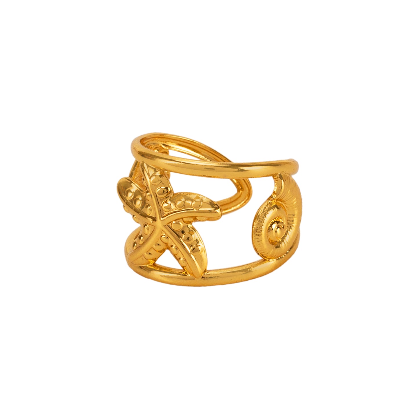 Star at Shore Ring