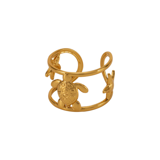 Tiny Turtle Ring