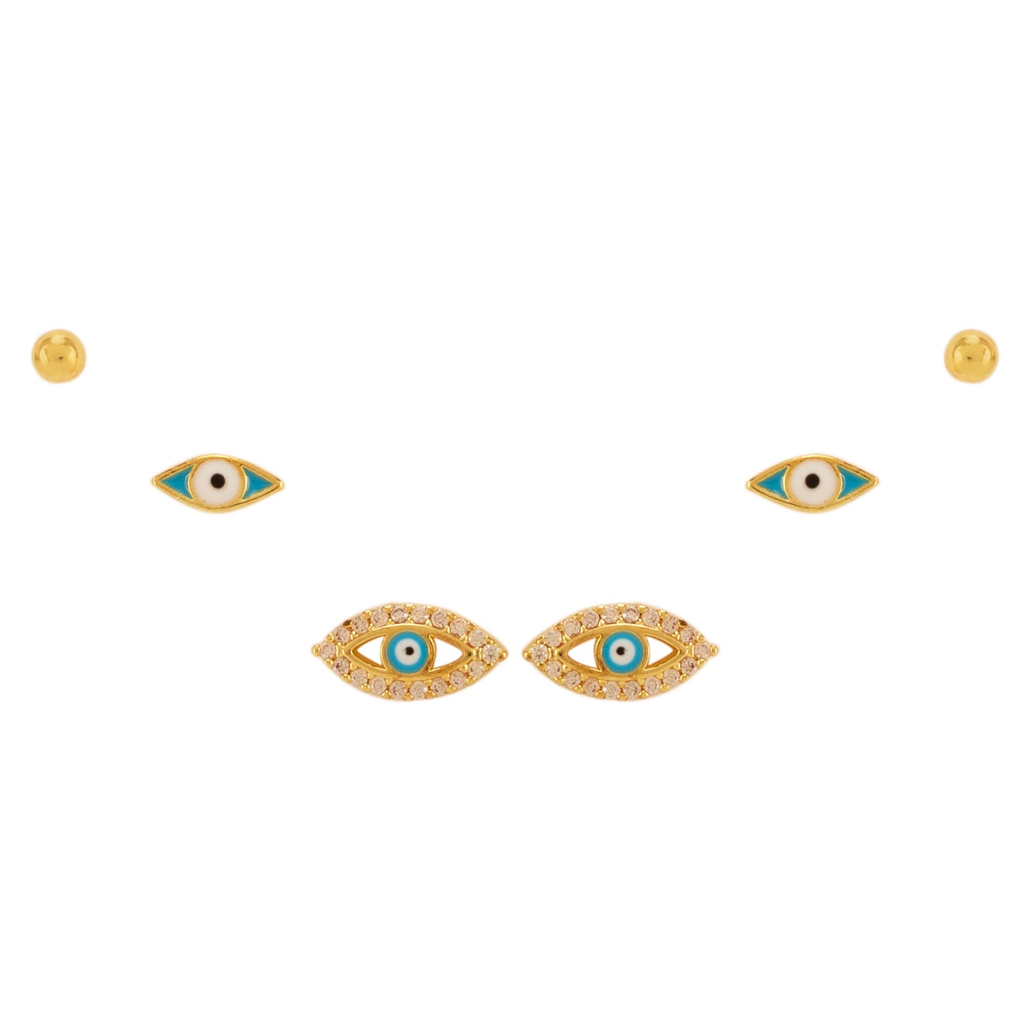 Gentle Gaze Stud Set