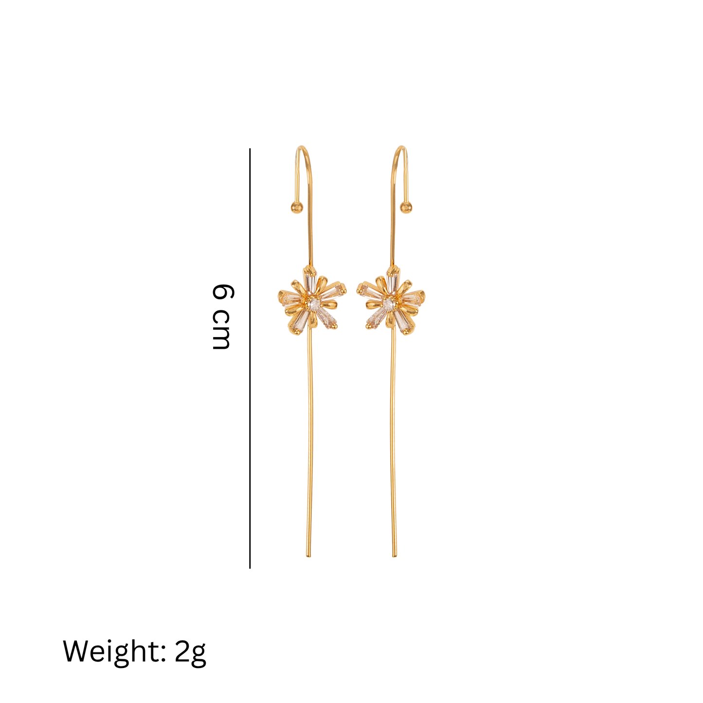 Tiny Light Earpin