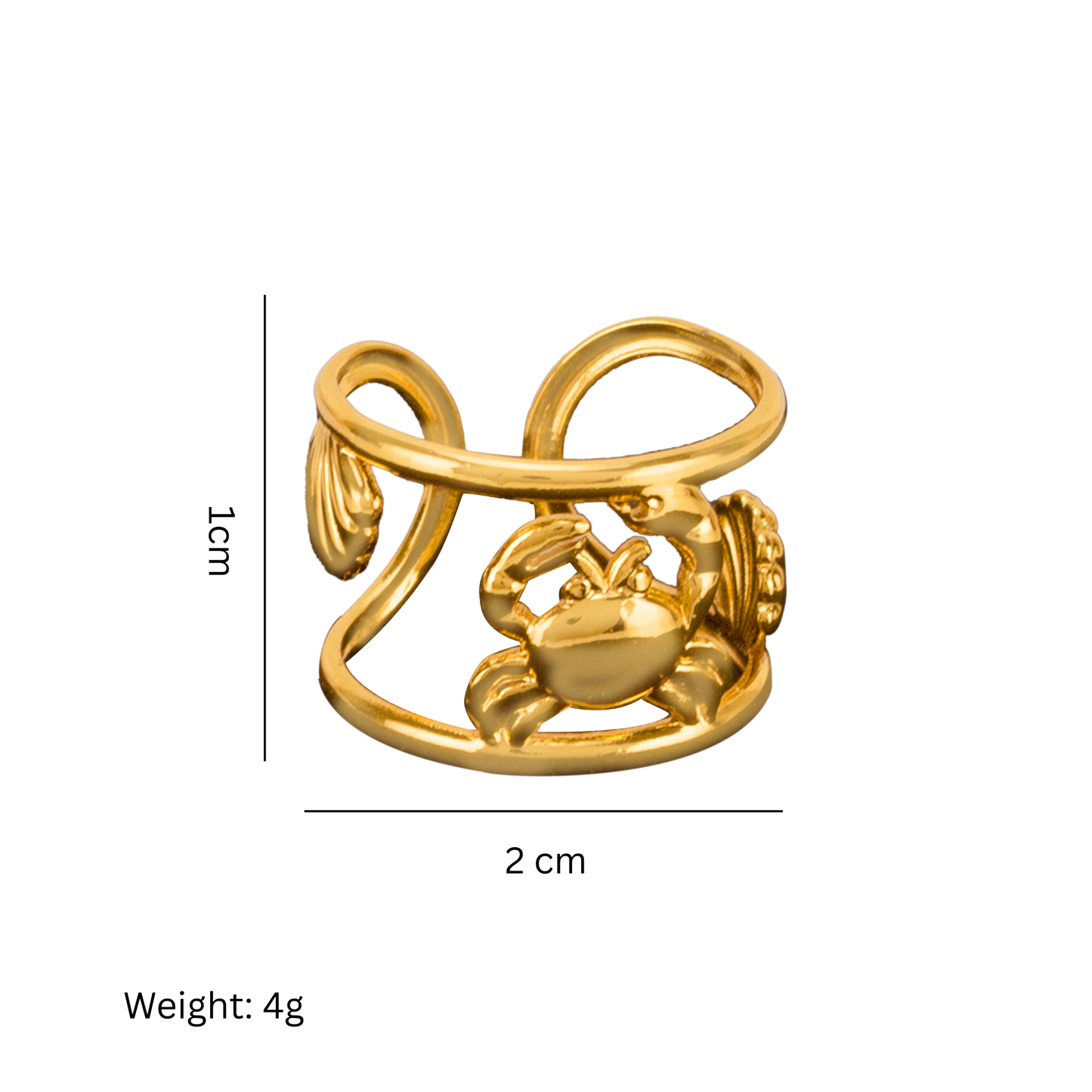 Little Crab Ring