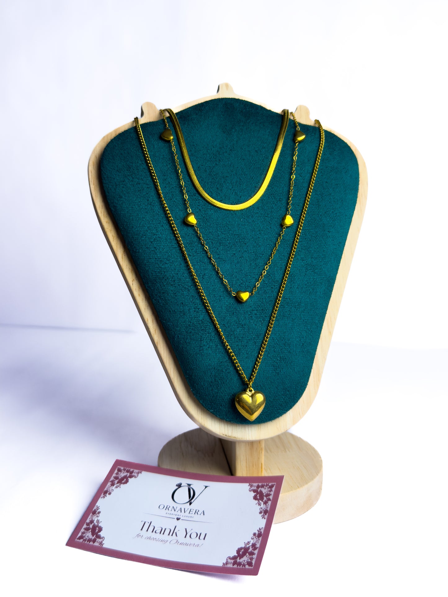 Quiet Heart Layered Necklace