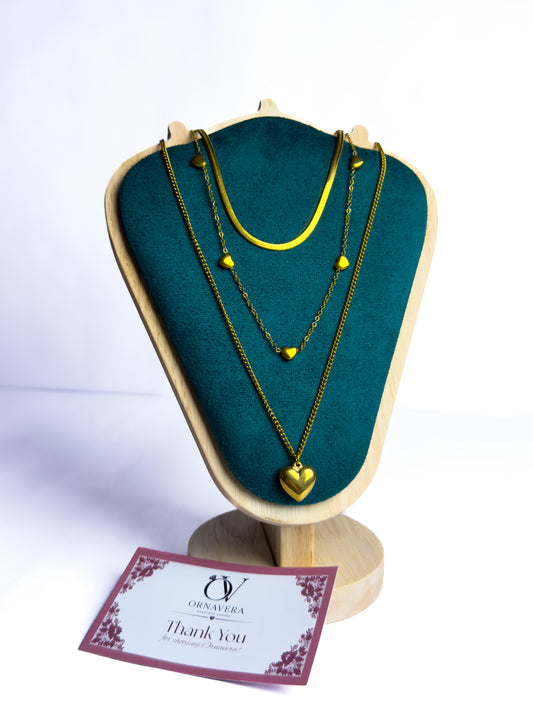 Quiet Heart Layered Necklace