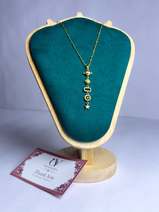 Galaxy Lariat Necklace