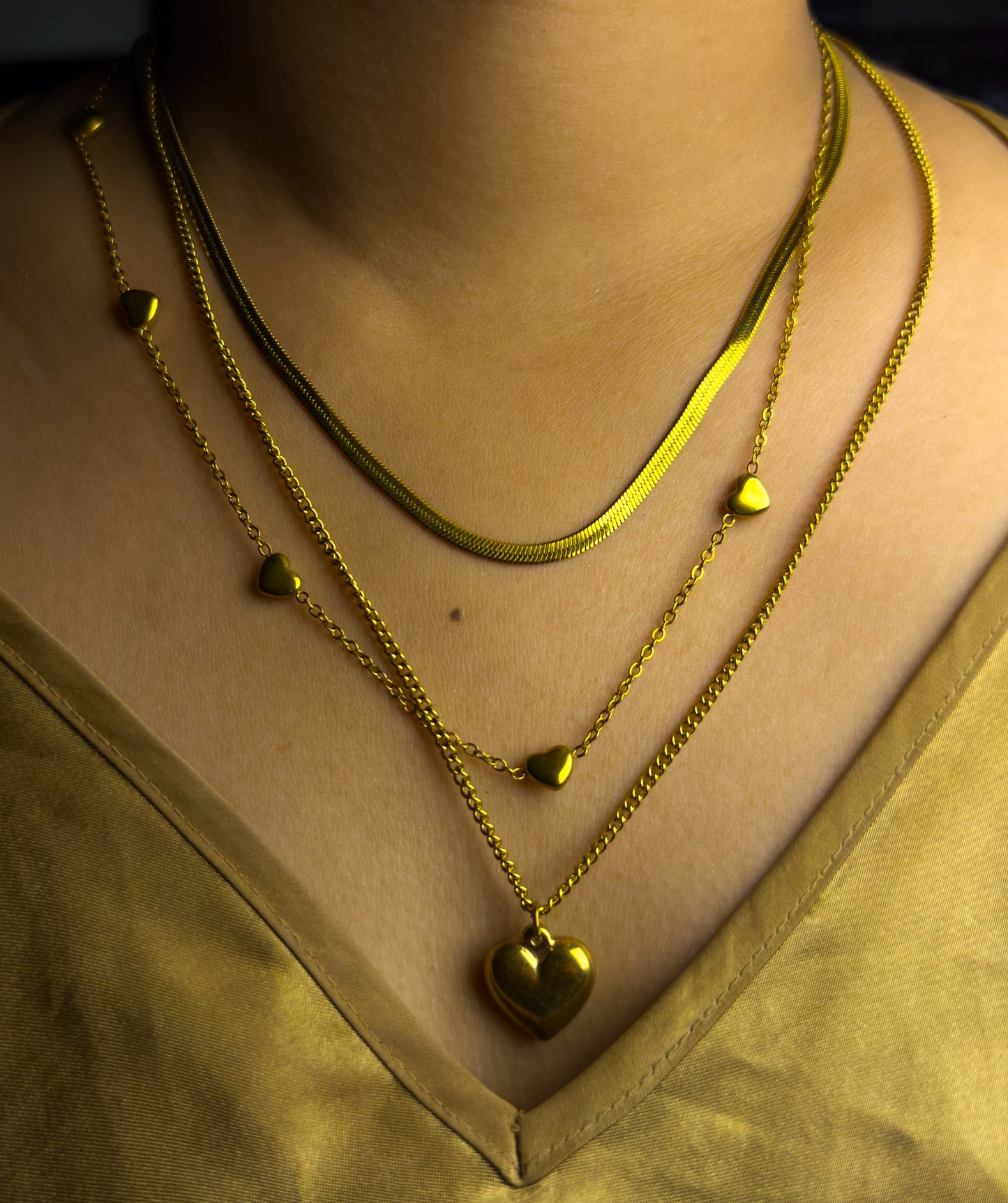 Quiet Heart Layered Necklace